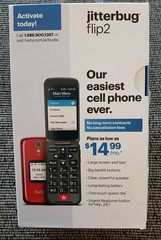 NEW Lively Jitterbug Flip2 Cellphone for Seniors Mobile Phone Red