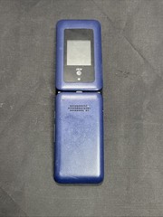 AT&T Cingular U1030AA Flex 2 4G LTE Flip Phone Blue 2MP Camera Tested