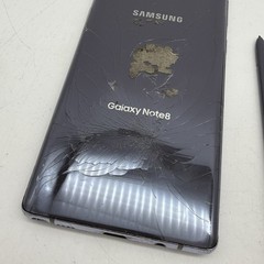 LOT OF 2 Samsung Galaxy Note8 SM-N950U1 6.3″ Cracked & Bad Battery (B12:3)