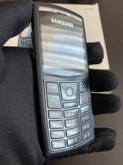 Ultra slim RARE Samsung SGH-X820 Black cellphone (unlocked) Korea full set