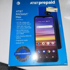 AT&T RADIANT Max – 32 GB – Blue (AT&T)