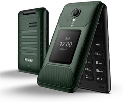 BLU Tank Flip T0100U|2.8″ Display| 2022| GSM Unlocked | 4G LTE Flip Phone|Green
