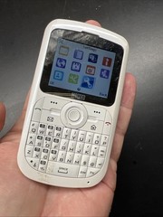 Telcel PCD Push button Phone Prepaid White Used Reset