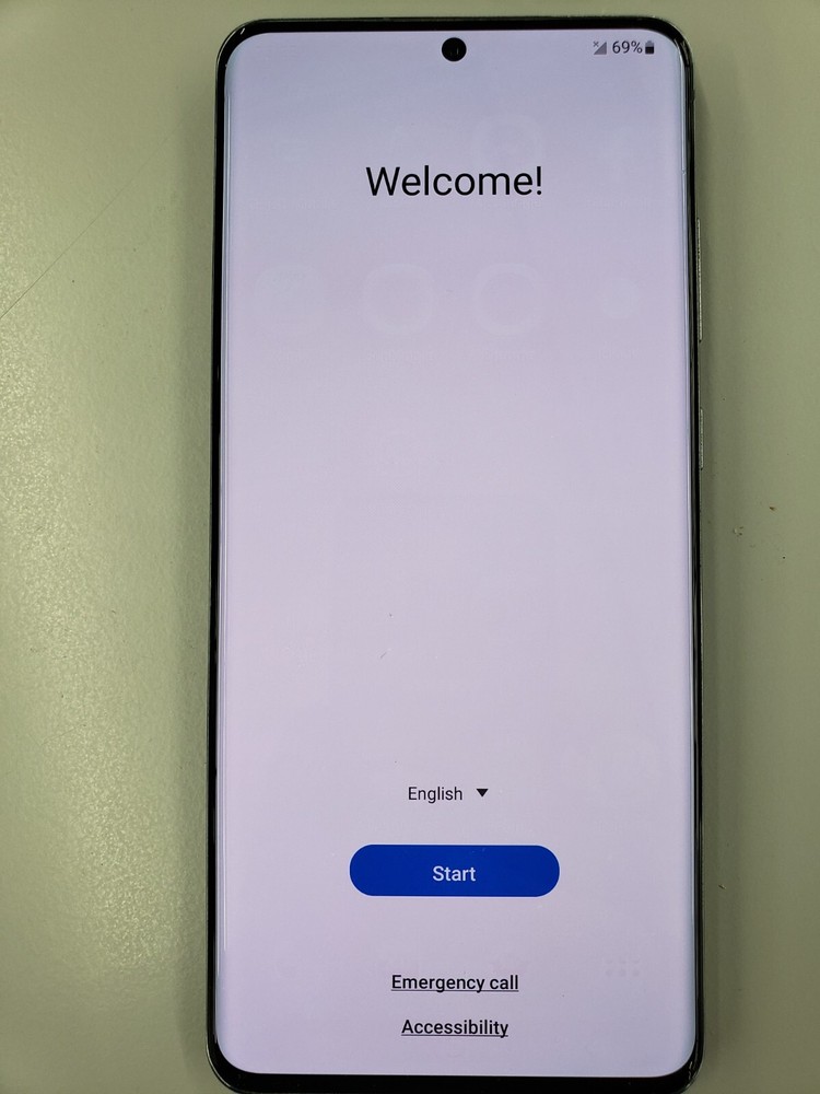 Samsung Galaxy S20 Ultra 5G SM-G988U 128GB Unlocked Smartphone SHADOW SCREEN