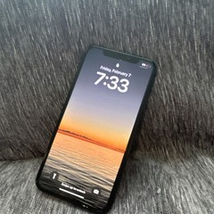 Apple iPhone X Black Smartphone Lightning iOS Bar Style