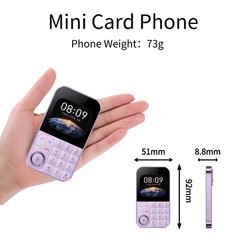 SERVO V9 Unlocked Feature Phone Speed Dial Keyboard Dual SIM GSM Card Mini Phone