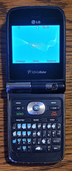 LG Mystique UN610 – Blue and Silver ( U.S. Cellular ) Very Rare CDMA Flip Phone