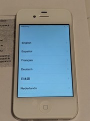 Apple iPhone 4s – 8 GB – White (Verizon) – TESTED