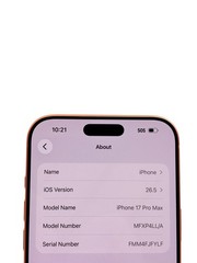 Apple iPhone 17 Pro Max A3257 MFXP4LL/A 1TB 6.9″ Smartphone – Cosmic Orange