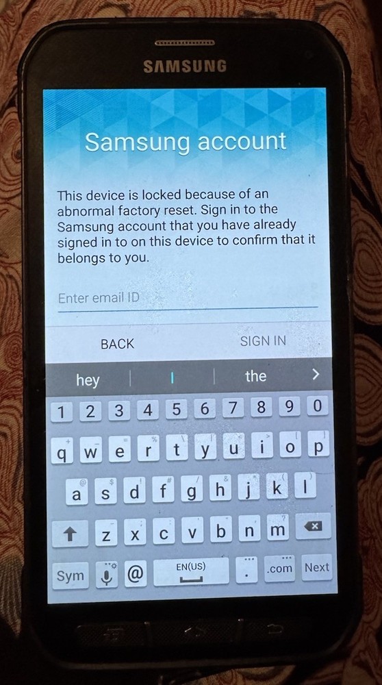 Samsung Galaxy S5 Active SM-G870A Gray (ATT) 16GB Good Used Fast Ship Broken