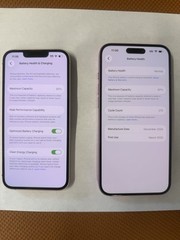 Lot of 2 iPhones Spectrum 16 Plus/ iPhone 13 screen has scratches for parts