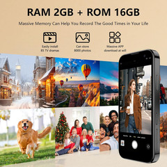 Mini Smartphone 3.0″ HD Touchscreen – Unlocked Android Compact Mobile Phone for