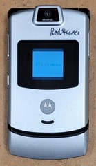 Motorola RAZR V3m – Silver ( U.S. Cellular ) Very Rare CDMA Flip Phone – READ