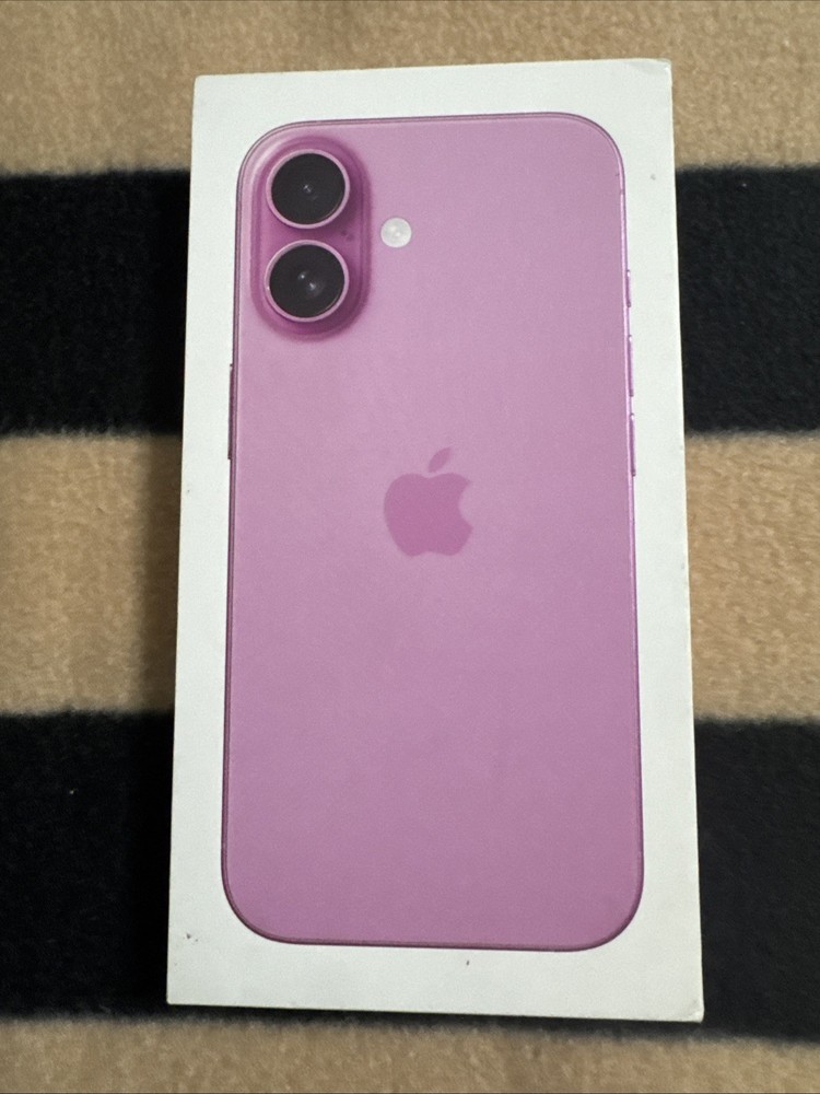 APPLE IPHONE 16 128GB – PINK eSim FACTORY UNLOCKED MYAR3LL/A 8 Cycle Count