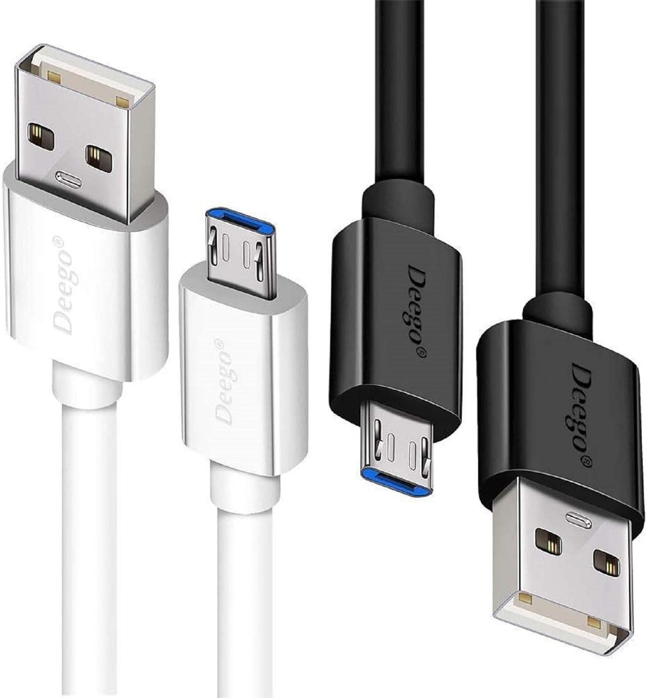 Fast Charge 2-Pack Micro USB Cables 10Ft & 6Ft for Android Devices