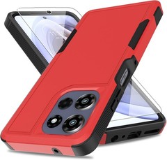for Moto G Power 2026/2025 Case with HD Screen Protector, Heavy Duty Cell Phone
