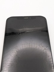 Cracked Apple iPhone 12 A2172 64GB | Black | UNLOCKED