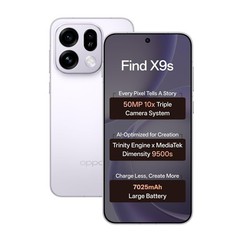 Oppo Find X9s 5G (12GB RAM 256GB Sky) Dimensity 9500s eSim NFC Global Version