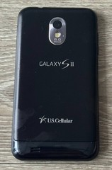 Samsung Galaxy S II U.S. Cellular Smartphone Black For Parts Repair No Battery