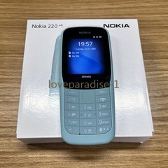 Nokia 220 4G Dual SIM LTE 24MB ROM 16MB RAM GSM Unlocked FM radio Cell Phone