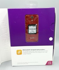 LIVELY FLIP PHONE – JITTERBUG FLIP, Open Box