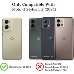 For Motorola Moto G Stylus 5G 2024 Case W/ 10 FT Military Grade Drop Protection