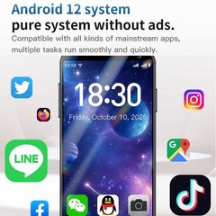 Unlocked 4″ DOOV M2 MINI Android 12 Smartphone Small Phone Student Slim Mobile
