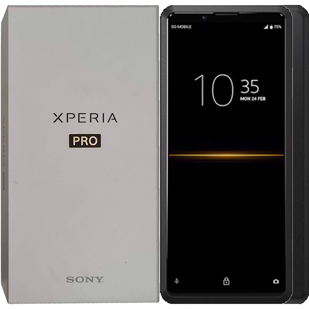 Sony Xperia Pro 5G Black 512GB + 12GB Dual-SIM Factory Unlocked GSM NEW