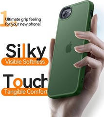 Matte Case for iPhone SE 3/2 2022/2020 iPhone 8/7 4.7 Inch Military Drop Certifi