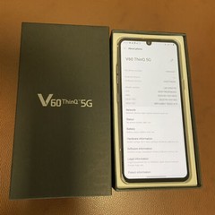 LG V60 THINQ 5G LM-V600AM V600TM V600VM 128GB Unlocked Smartphone – New Unopened
