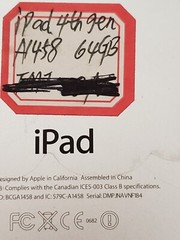 Lot of 8 Apple iPad A1458/ A1459/ A1395/A1396 16GB or 32GB or 64GB Tablet parts