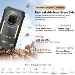 Blackview XPLORE 2 Projector 5G Rugged Phone Android 15 Mobile Waterproof Global