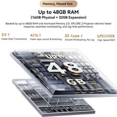 Blackview XPLORE 2 Projector 5G Rugged AI Phone Android 15 NFC Mobile Dual SIM