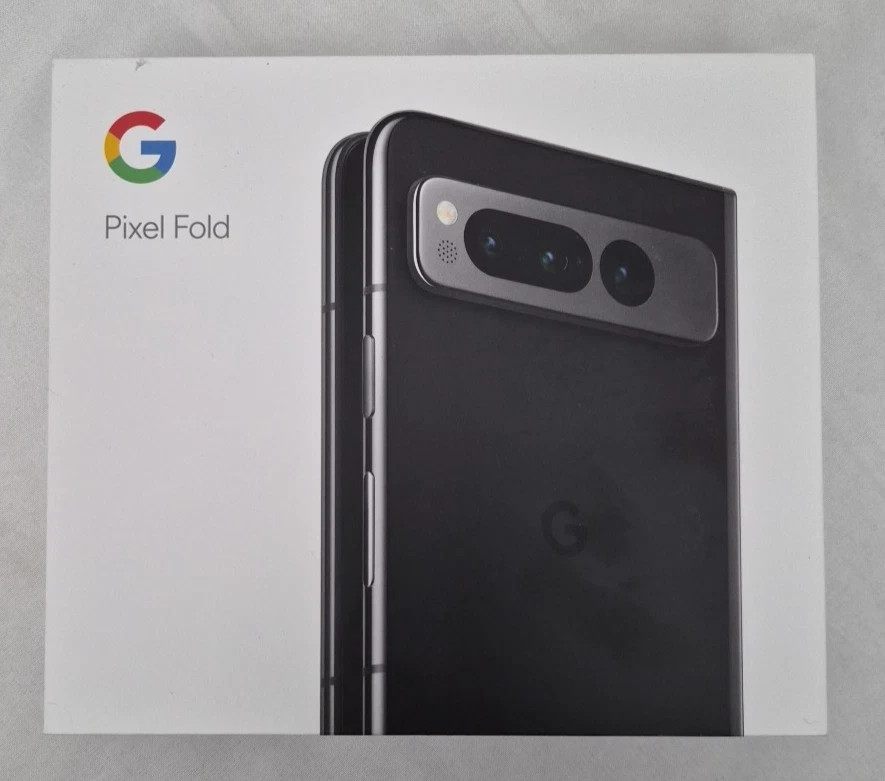Google Pixel Fold G9FPL 256GB Obsidian Unlocked 5G Foldable Android Phone NEW
