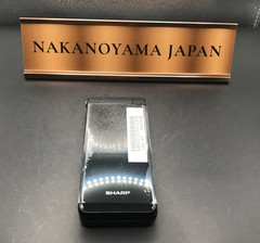 SHARP SH-N01 AQUOS KEITAI ANDROID FLIP PHONE UNLOCKED BLACK SH-01J 601SH Used