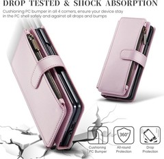 for Samsung Galaxy Z Fold 7 Wallet Case PU Leather Card Holder RFID Blocking