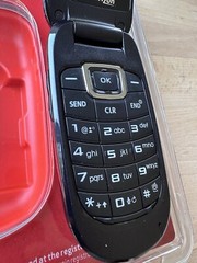 Verizon Samsung Gusto Cell Flip Phone Unlimited Prepaid No Contract Open Box 3G