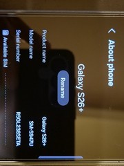 Samsung Galaxy S26+ s26 Plus [Open Box] (9.5/10) See Description (SM S947U)AT&T.