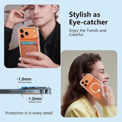 For iPhone 17 Pro Max Case with Shockproof Protection and Anti-Yellowing cover