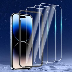 3PCS Screen Protector for iPhone 14 Pro Max 6.7 Inch Tempered Glass Scratch Bubb