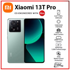 Xiaomi 13T Pro 5G 12GB RAM 256/512GB 6.67″ Dual SIM 50 Leica Lens Android phone