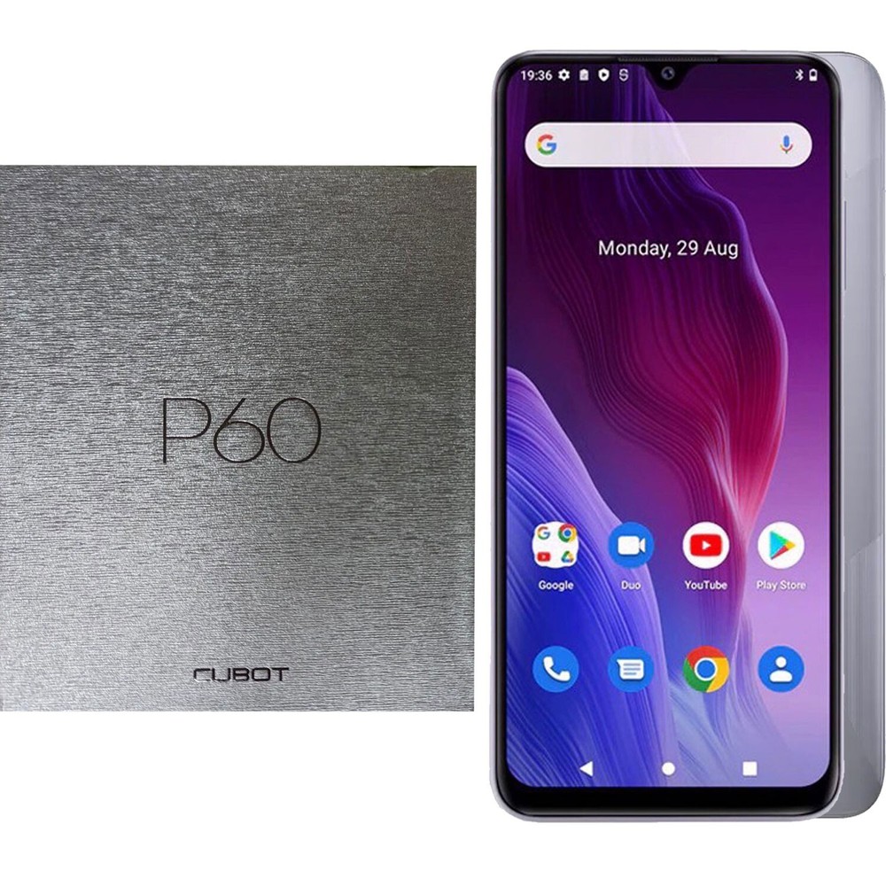Cubot P60 4G/LTE White 128GB + 6GB Dual-Sim Factory Unlocked GSM NEW