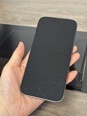 Apple iPhone 14 Pro 128GB Black Unlocked Worldwide Fully Working (Back Cracked)