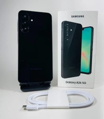Samsung Galaxy A26 A266U 5G (2025) 6.7″ 128GB Unlocked – Black – NEW US