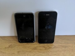 Apple IPHONE 4S Model A1387 & IPOD 32gb Bundle As-is