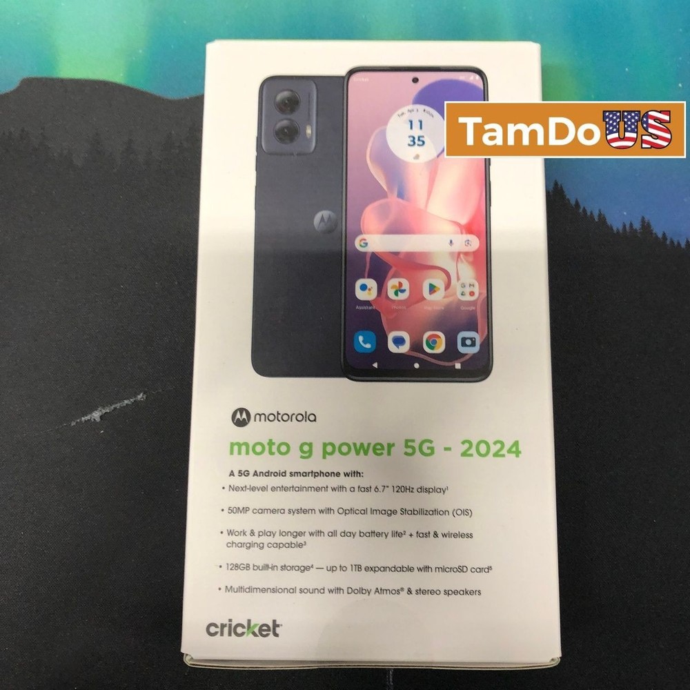 Motorola Moto G Power 5G 2024 | 128 GB | CRICKET Wireless Locked
