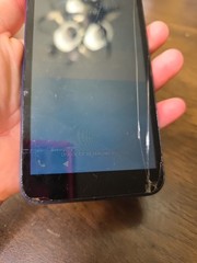 Wiko Voix Android Go Edition Smartphone – Blue – Cracked Screen – Powers On