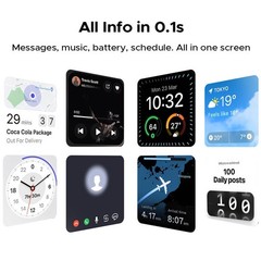 DOOGEE M30 PRO 4G LTE Smartphone Android 16 TWS Earbuds Dual Screen NFC 64+256GB