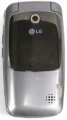 LG VX5400 – Silver and Gray ( Verizon ) Cellular Flip Phone – READ