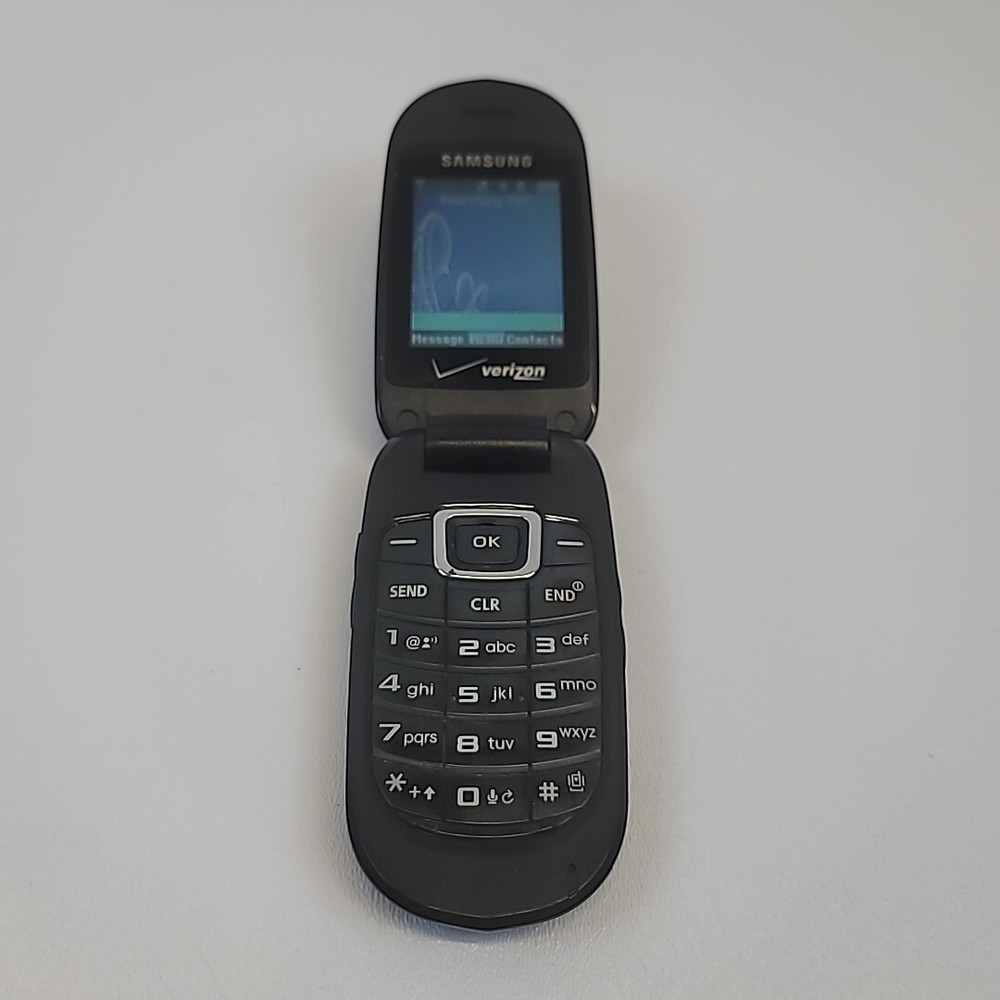 Samsung Gusto SCH-U360 – Metallic Gray ( Verizon ) Cellular Flip Phone